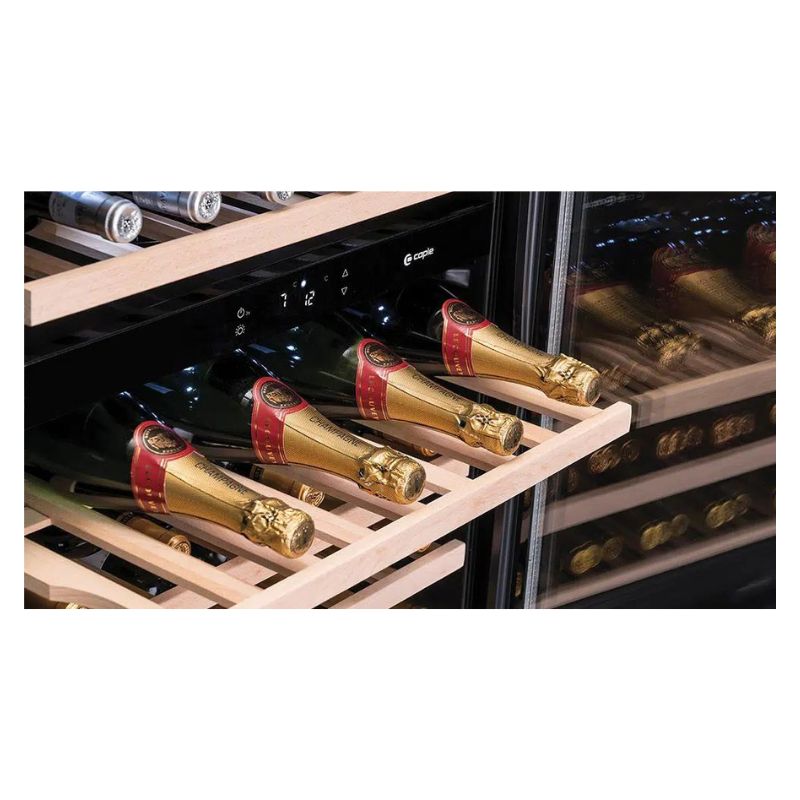 Caple In-Column Triple Zone Wine Fridge Stainless Steel WC1792 - Caple - The Huffle Company