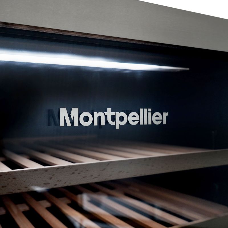 Montpellier Slimline Wine Fridge WC7X 7 - Montpellier - The Huffle Company