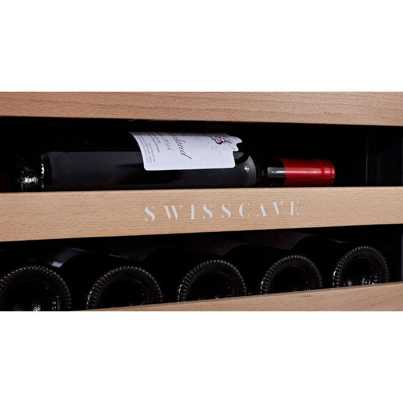 Swisscave Single Zone Wine Cooler Red WL120F - Swisscave - The Huffle Company