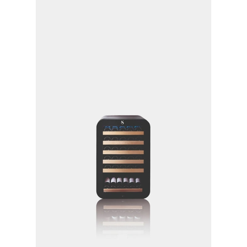 Swisscave Single Zone Wine Cooler Black WL120F - Swisscave - The Huffle Company