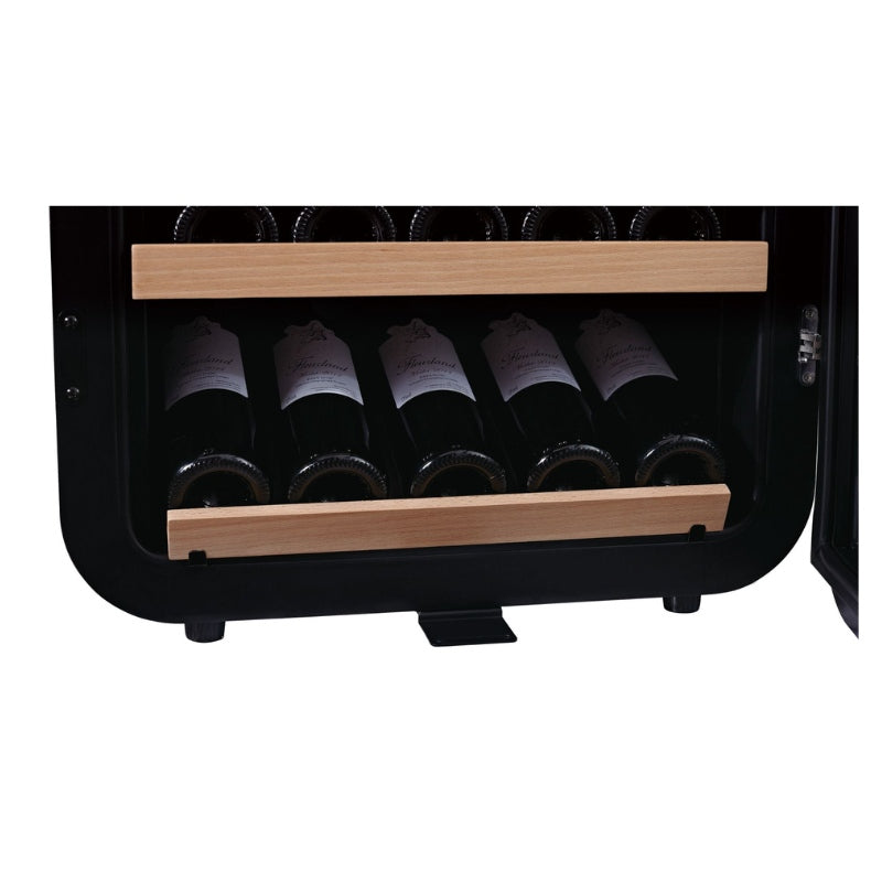 Swisscave Single Zone Wine Cooler Black WL120F - Swisscave - The Huffle Company