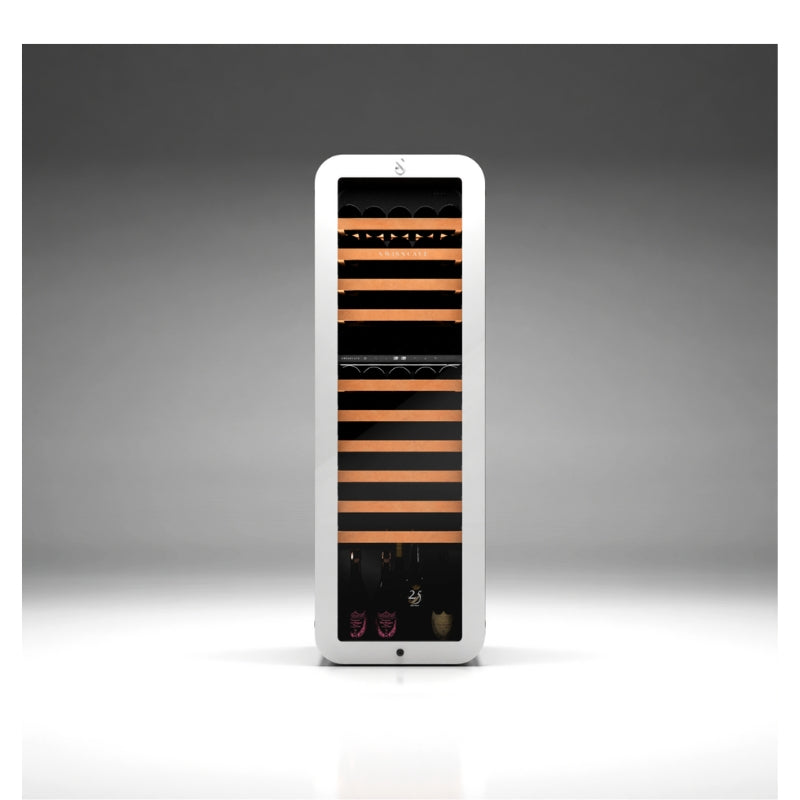 Swisscave Dual Zone Wine Cooler White WLB320DF - Swisscave - The Huffle Company