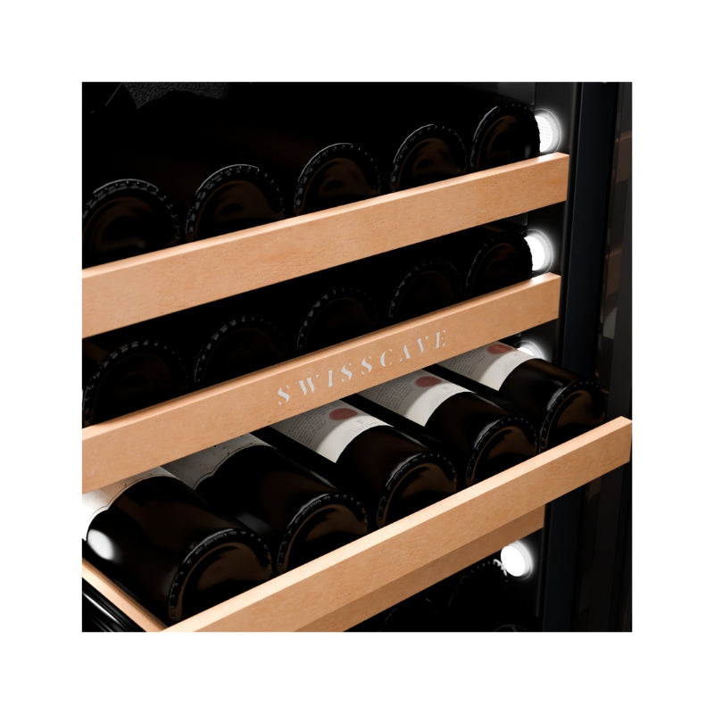 Swisscave Dual Zone Wine Cooler White WLB320DF - Swisscave - The Huffle Company