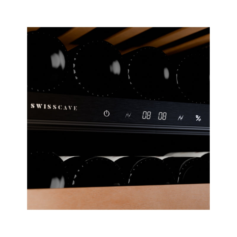 Swisscave Dual Zone Wine Cooler WLB120DF - Swisscave - The Huffle Company