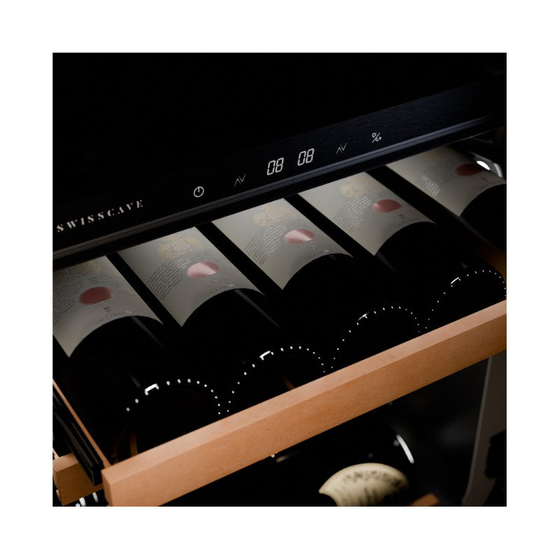 Swisscave Dual Zone Wine Cooler WLB120DF - Swisscave - The Huffle Company