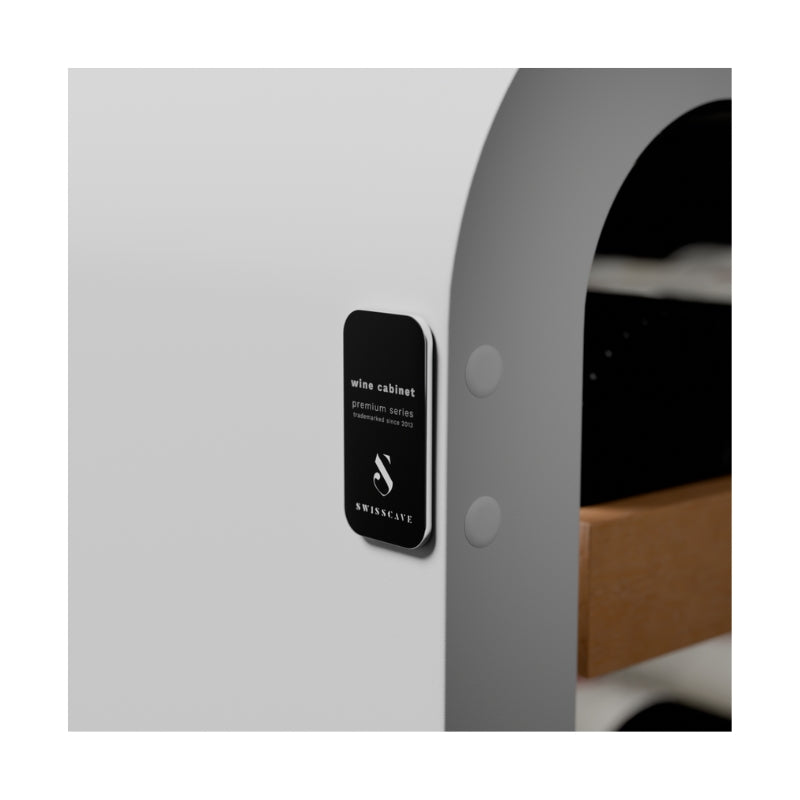 Swisscave Dual Zone Wine Cooler White WLB120DF - Swisscave - The Huffle Company