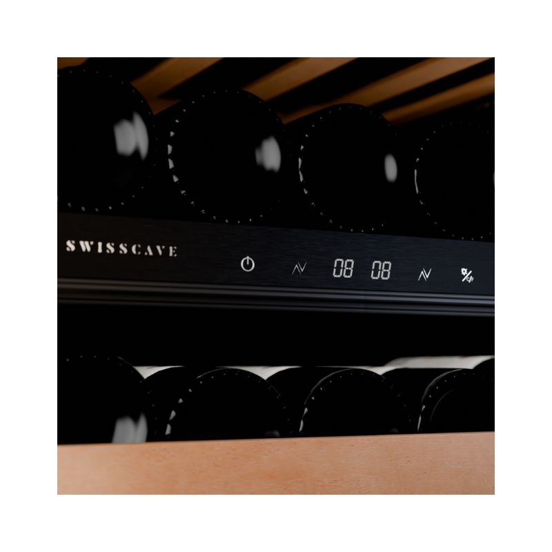 Swisscave Dual Zone Wine Cooler White WLB120DF - Swisscave - The Huffle Company