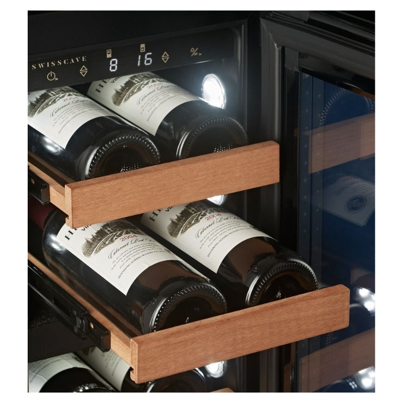 Swisscave Dual Zone Wine Cooler WUB30DF - Swisscave - The Huffle Company