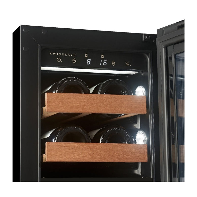 Swisscave Dual Zone Wine Cooler WUB30DFP - Swisscave - The Huffle Company