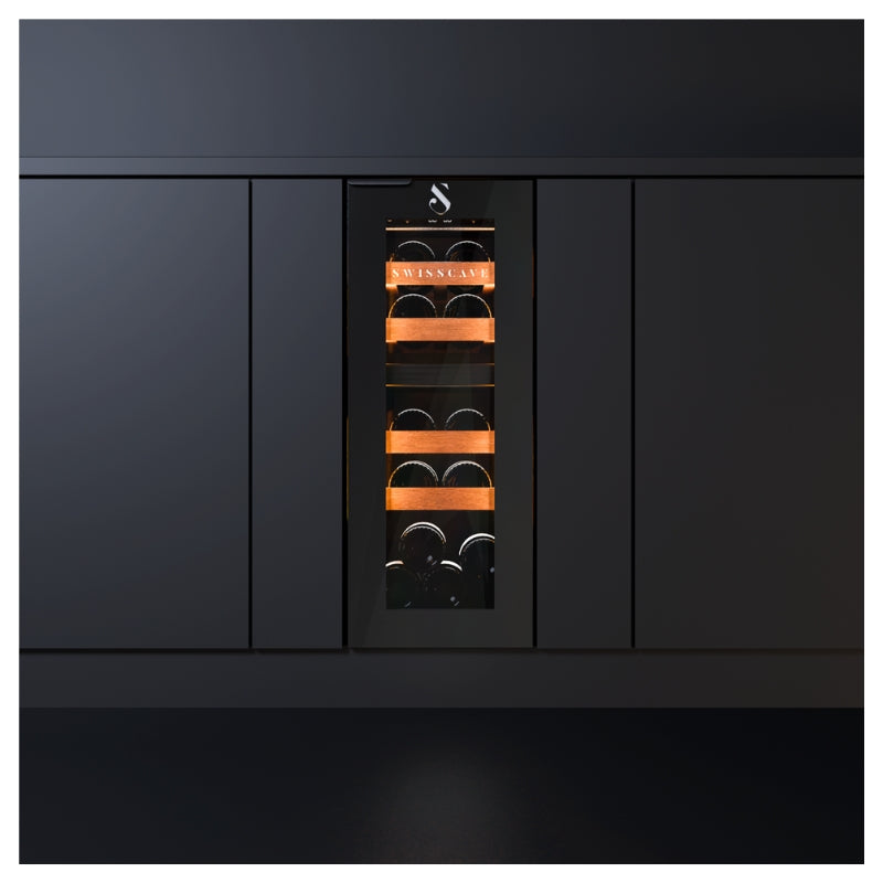 Swisscave Dual Zone Wine Cooler WUB30DFP - Swisscave - The Huffle Company
