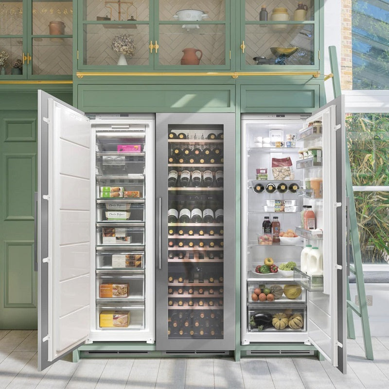 Caple In-Column Triple Zone Wine Fridge Stainless Steel WC1792 - Caple - The Huffle Company