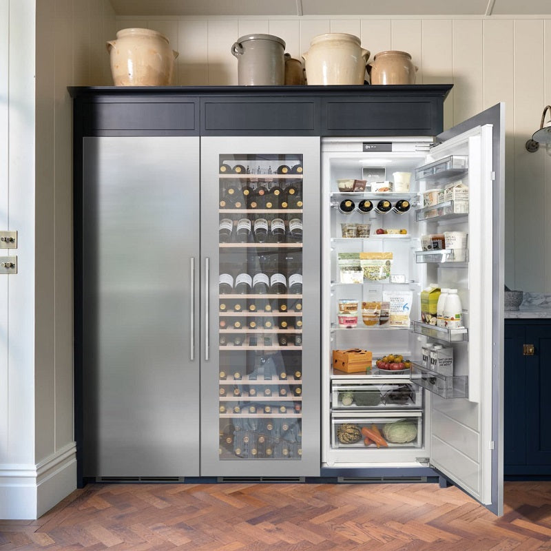 Caple In-Column Triple Zone Wine Fridge Stainless Steel WC1792 - Caple - The Huffle Company