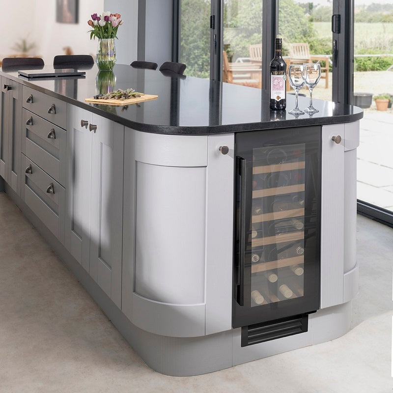 Caple Freestanding Triple Zone Wine Fridge Stainless Steel Wi3126BG - Caple - The Huffle Company