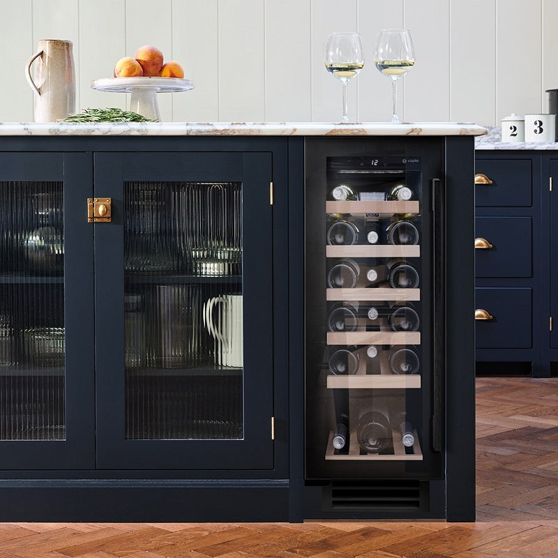Caple Freestanding Triple Zone Wine Fridge Stainless Steel Wi3126BG - Caple - The Huffle Company