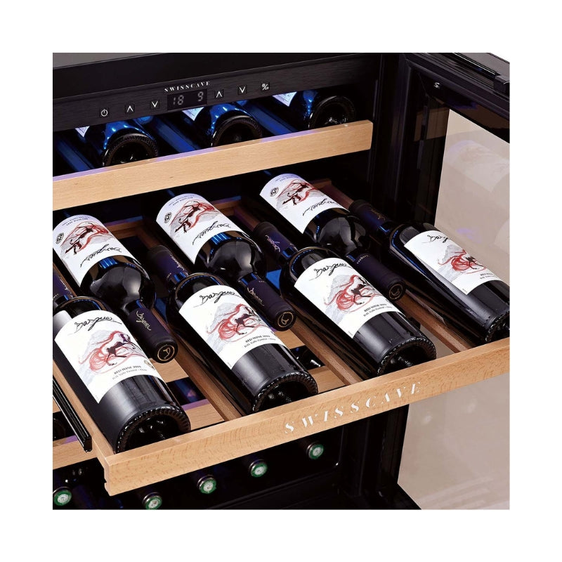 Swisscave Dual Zone Wine Cooler WL155DF - Swisscave - The Huffle Company