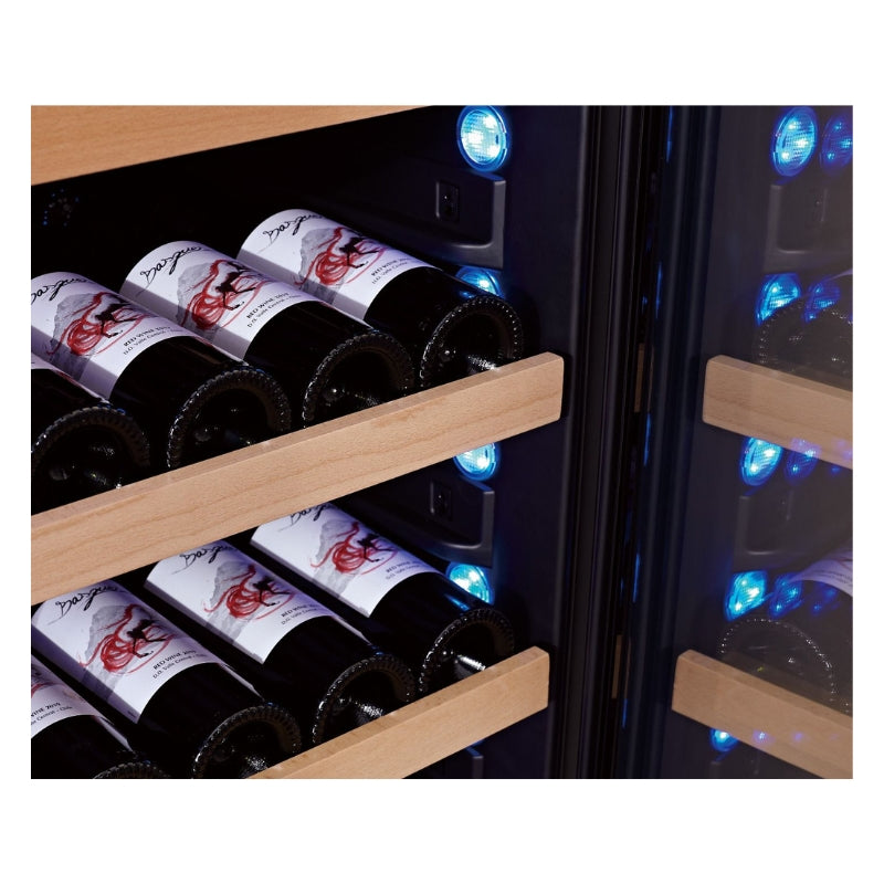 Swisscave Dual Zone Wine Cooler WLB160DF - Swisscave - The Huffle Company