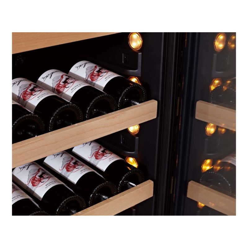 Swisscave Dual Zone Wine Cooler WLB160DF - Swisscave - The Huffle Company