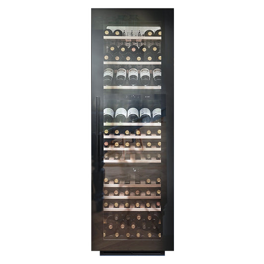 Caple In-Column Dual Zone Wine Fridge  Black Glass WC1796BG - Caple - The Huffle Company