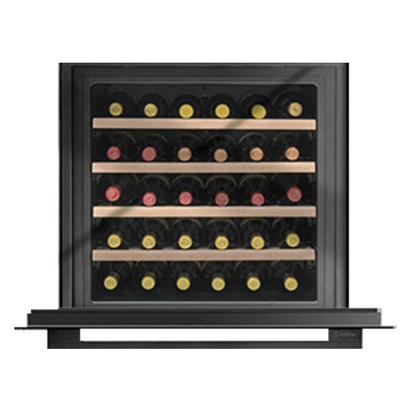 Caple In-Column Single Zone Wine Fridge Gunmetal WC6100GM - Caple - The Huffle Company