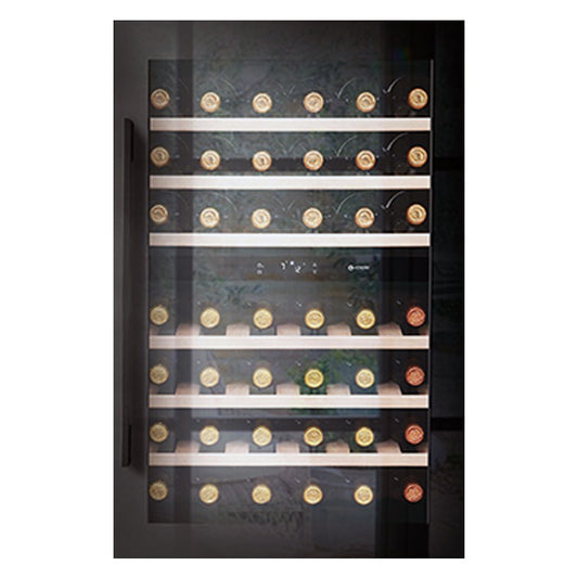 Caple In-Column Dual Zone Wine Fridge Black Glass WC6521BG - Caple - The Huffle Company