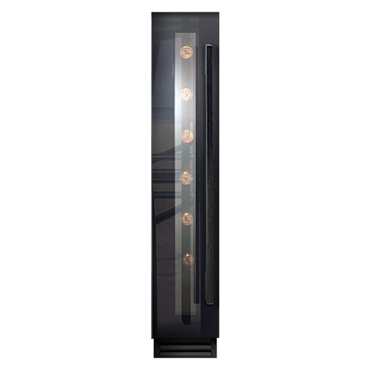 Caple Undercounter Single Zone Wine Fridge Black Glass Wi158BG - Caple - The Huffle Company