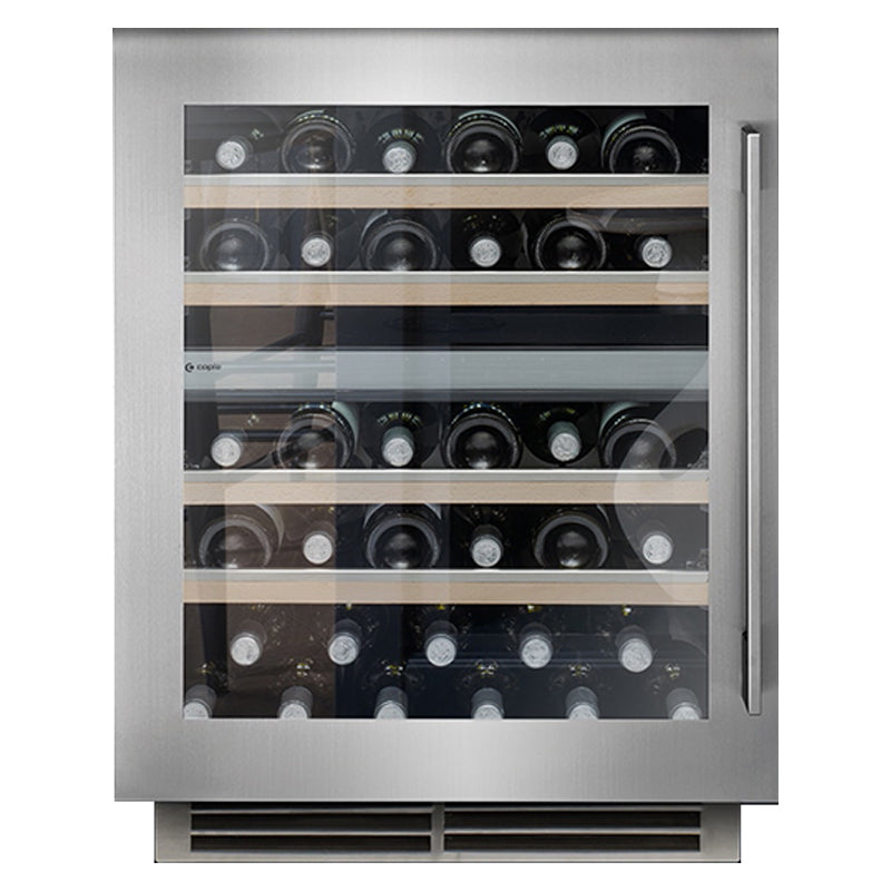 Caple Undercounter Dual Zone Wine Fridge Stainless Steel WI6150 - Caple - The Huffle Company